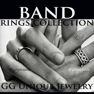 Wide Rings Solid 925 Sterling Silver Band Collection HANDCRAFTED WITH LOVE